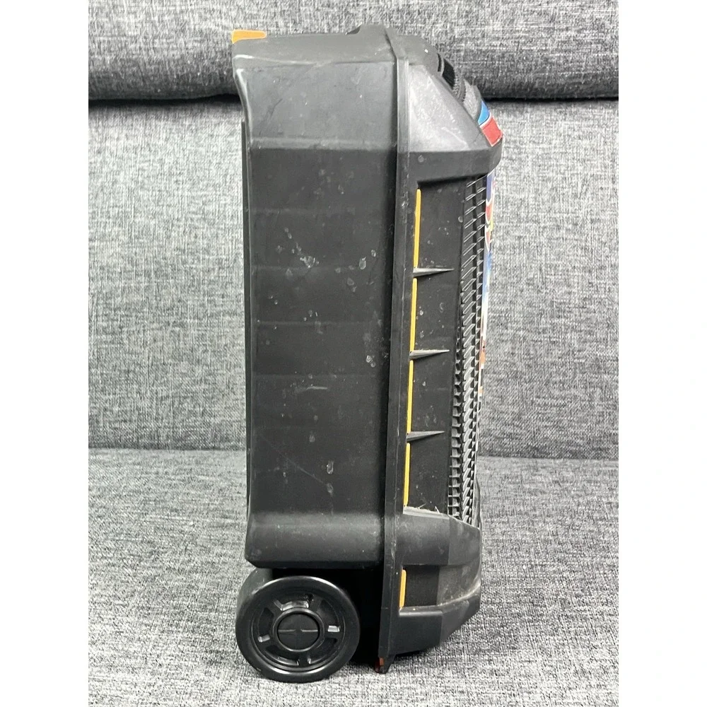 Hot Wheels 100 Car Carrying Case Matchbox Box Storage Retractable Handle  Used